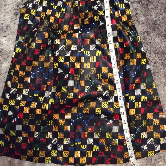 Madji Collection African Fabric Print Tank Dress - Picture 3 of 8